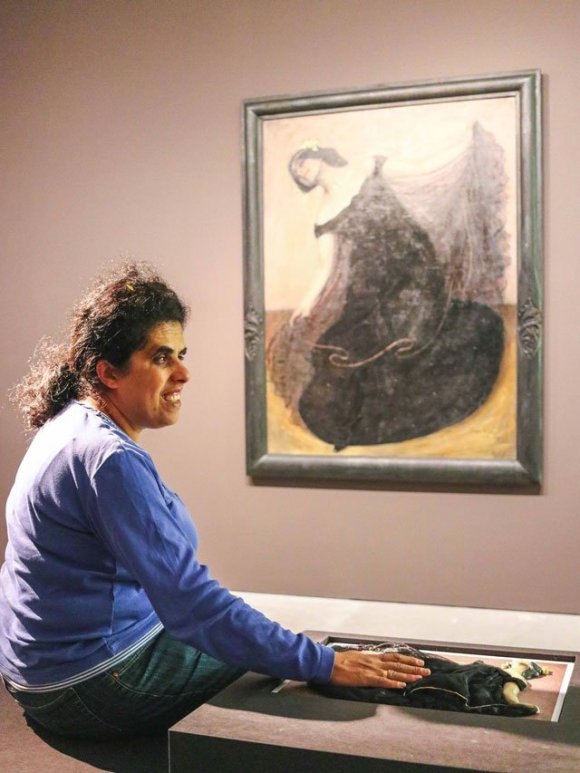 berlinische galerie lydia vor bild von eugen spiro und tastbild